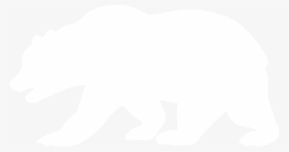 Bear Only White - California Bear Decal #8954249