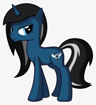 My Little Pony Friendship Is Magic Images Vectors Of - Black And Blue My Little Pony #8954251