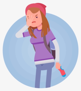 Weird Clipart Lost Sock - Girl #8954388