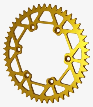 Rip It Performance Rear Alloy Sprocket 49 Teeth- Gold - Rotor Q Rings Aldhu #8954870