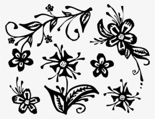 Flower Drawing Illustration Png Image High Quality - Drawing #8955745