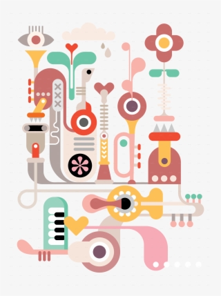 Music Jukebox Abstract Art Design #8955775 Music Jukebox Abstract Art Design #8955775