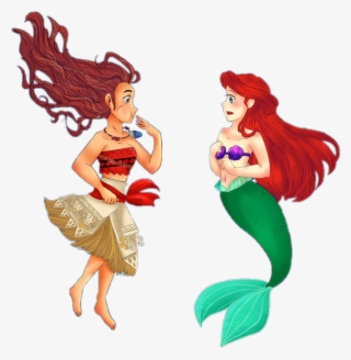 Moana Sticker Clipart , Png Download - Mermaid #8957372
