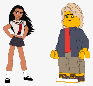 Moana And Lloyd As Sakura And Hiro - Hiro And Sakura #8957483