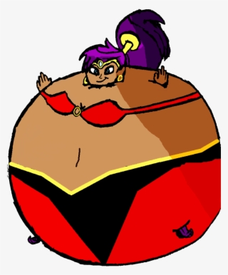 Shantae Balloon Colored By Toonrick2012 By Nepuofinflation - Cartoon #8959419
