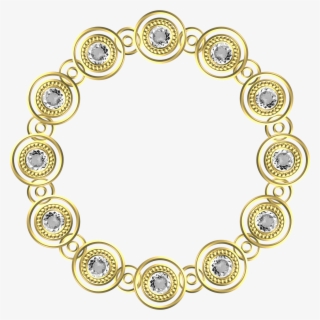 Jewelry, Gold, Frame, Circle, Border, Decoration - Estrella De 12 Puntas Mercurio Retrogrado #8959540