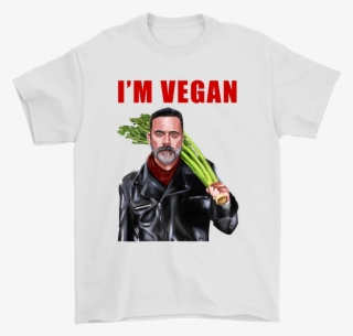I'm Vegan Negan The Walking Dead Funny Shirts - Walking Dead Mens T Shirts #8959706