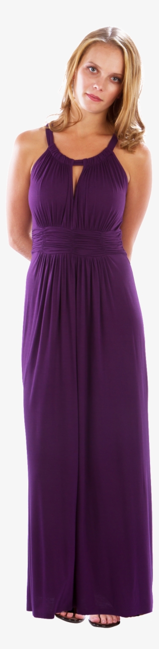 Maxi Keyhole Dress - Gown #8960308