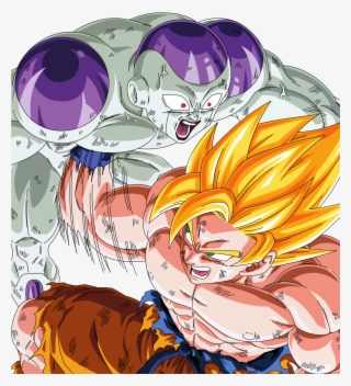 Goku Vs Frieza - Dragon Ball Freezer Vs Goku #8960309