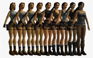 The Evolution Of Lara Croft - Evolution Of Lara Croft Models #8960535
