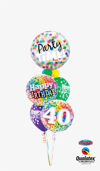 Birthday Confetti Balloon Display - Balloon #8960572