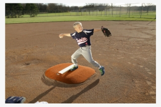Portolite 4" Economy Youth Baseball Pitching Mound - Pitcher #8961727