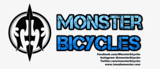 Monster Retailer Logo Official 300 Dpi 1 Clear - Monster Bike Logo #8962179