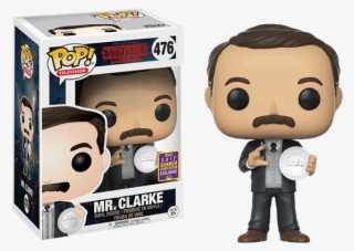 Mr Clarke With Protractor Sdcc17 Pop Vinyl Figure - Mr Clarke Funko Pop #8962904