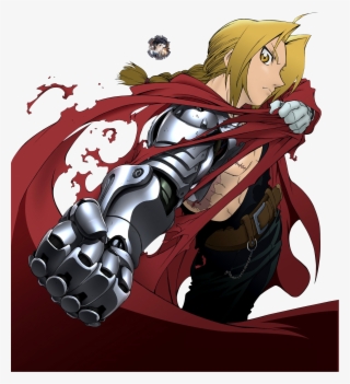 Edward Et Son Frère Cadet Plus Jeune D'un An Alphonse - Full Metal Alchemist Edward Transmutation #8963053