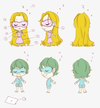 Sleeping Beauty/ Sleep Fighters Set - Cartoon #8963081