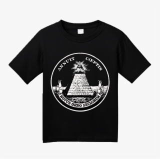 Youth Black Eye Of Providence Pyramid - Illuminati #8963484