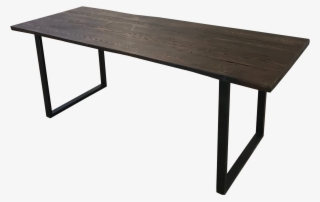 Reclaimed Wood Table With U-shaped Legs - Coffee Table #8963853