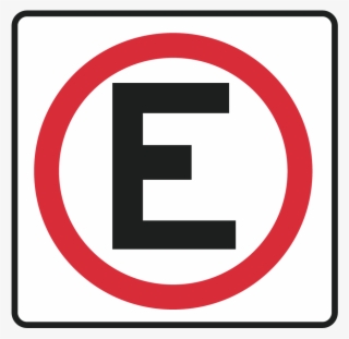 Sr-21 Estacionamiento Prohibido Encorto Periodo Dentro - Black Circle #8963880