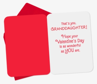 Minnie Mouse Valentine's Day Card For Granddaughter - Paper #8966922