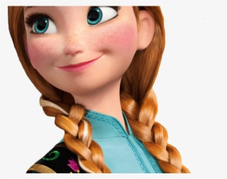 Braid Clipart Anna Frozen - Animation Movie Characters Girls #8966991