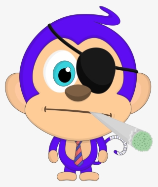 Corduroy Monkey - Cartoon #8967095
