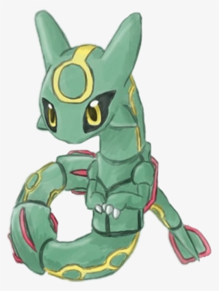 Pokemon Sticker - Baby Rayquaza #8967473