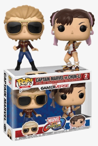 Marvel Vs Capcom - Captain Marvel Vs Chun Li Pop #8968277