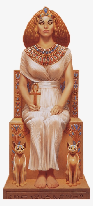 Download Pharaoh Png Images Background - Ancient Egyptian Gods Female #8968496