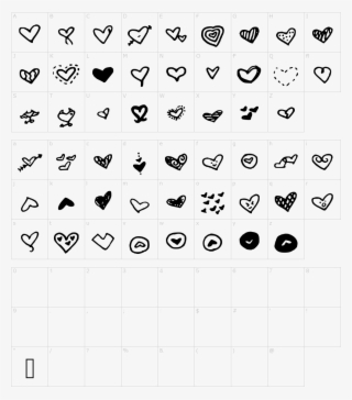 Font Characters - Number #8968891