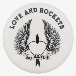 Love And Rockets So Alive Music Button Museum - Emblem #8969754
