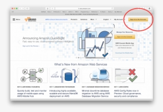 Amazon Web Services Account Set Up For Cloudmail - Web Page #8970027