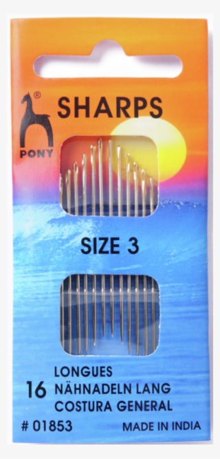 Pony Gold Eye Sharps Sewing Needle Range - Sewing Needle #8970274