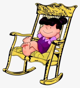 Violet Sitting On A Rocking Chair By Waffengrunt - Patty And Violet Vs Charlie Brown #8970749