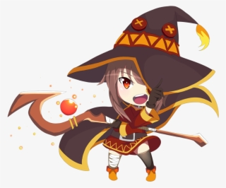 Megumin By Sky N Fly-d9vkcdk - Megumin Chibi Png #8971349