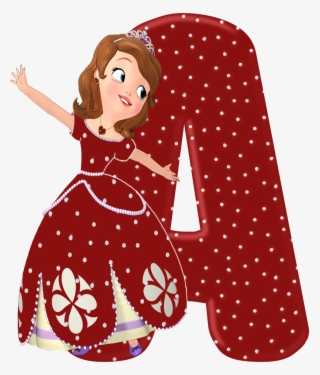 Alfabeto Decorativo Alfabeto Princesa Sofia 5 Png - Letras De Abecedario De La Princesita Sofia #8971802