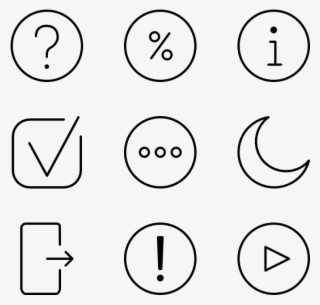 Multimedia Controls - Edit Thin Icon #8972783