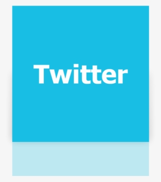 Twitter, Mirror Icon - Paper Product #8972949