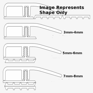Mohawk Vinyl End Molding Rainstorm-desert Shadow - Tool #8973173