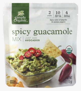 High Res - Simply Organic Spicy Guacamole Mix #8974474