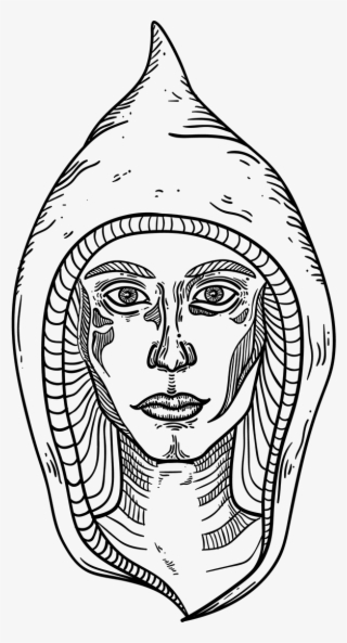 Trippy Illustrations Black Png #8974509