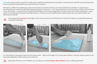 Gluing - Brochure #8974684