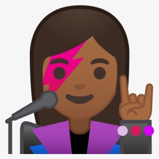 Download Svg Download Png - Singer Emoji #8975557