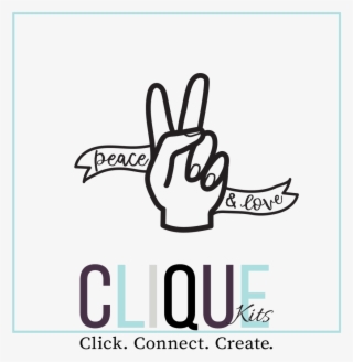 January Kit Cut File - V Sign #8975886