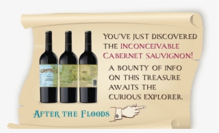 Cabsauv-scroll - Wine Bottle #8976541