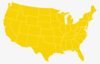 Map Of The Us That Shows Retailer Locations For Sprint - Usa Png Map White #8976896