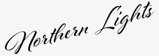 Aurora Borealis Clipart Vector - Calligraphy #8979629