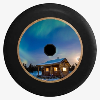 Jeep Wrangler Jl Backup Camera Alaska Sky Behind Cabin, - Wallpaper #8979685