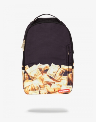 Sprayground Antonio Brown Golden Money Front - Sprayground Antonio Brown Backpack #8980090