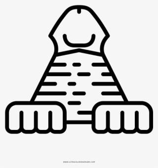 Great Sphinx Of Giza Coloring Page - F 14 Tomcat Logo Png #8980182